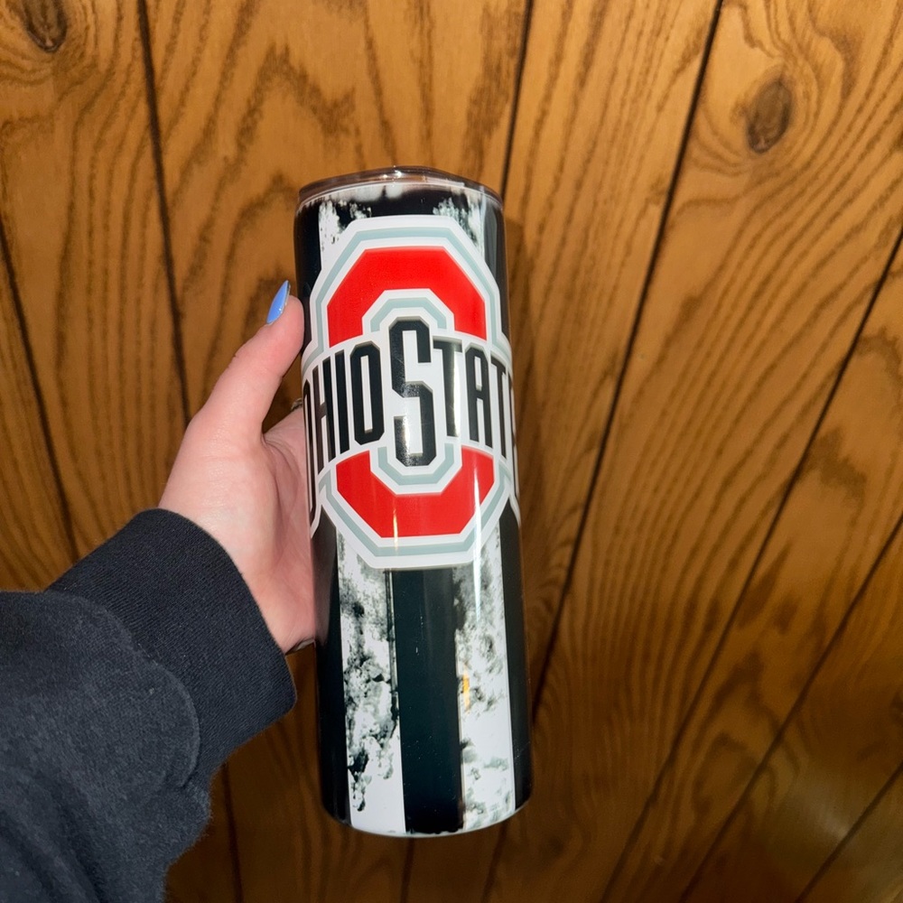 Ohio State Travel Tumbler - Black